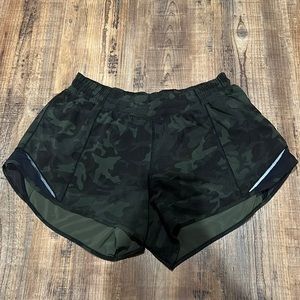 Lulu hotty hot camo shorts